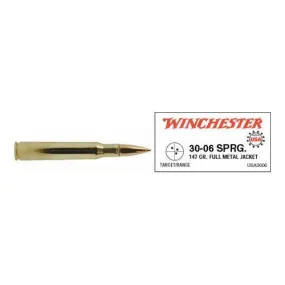30-06 Springfield - USA, 147 Grains, Full Metal Jacket, Per 20
