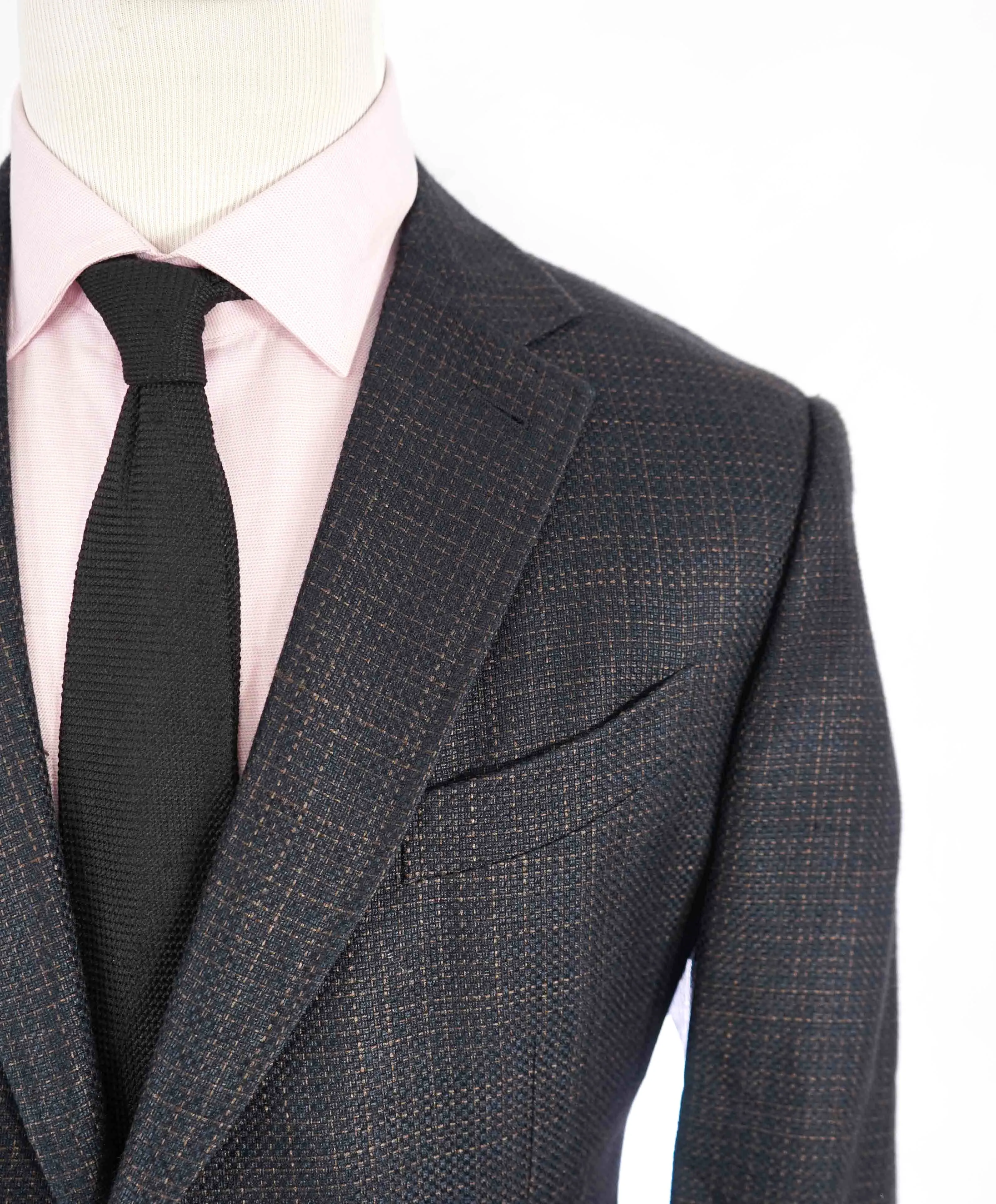 $3,290 ERMENEGILDO ZEGNA -“MANHATTAN" SILK/Cotton Blazer - 48R