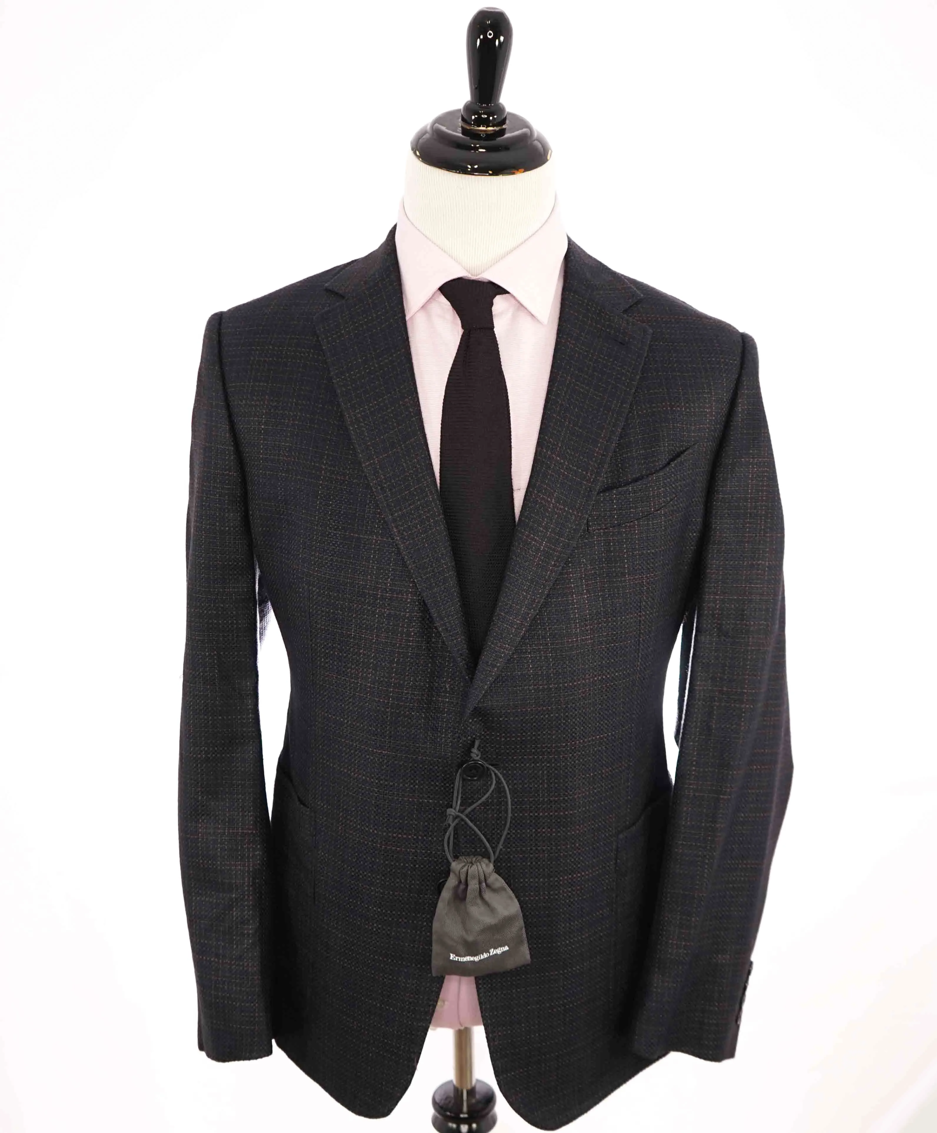 $3,290 ERMENEGILDO ZEGNA -“MANHATTAN" SILK/Cotton Blazer - 48R