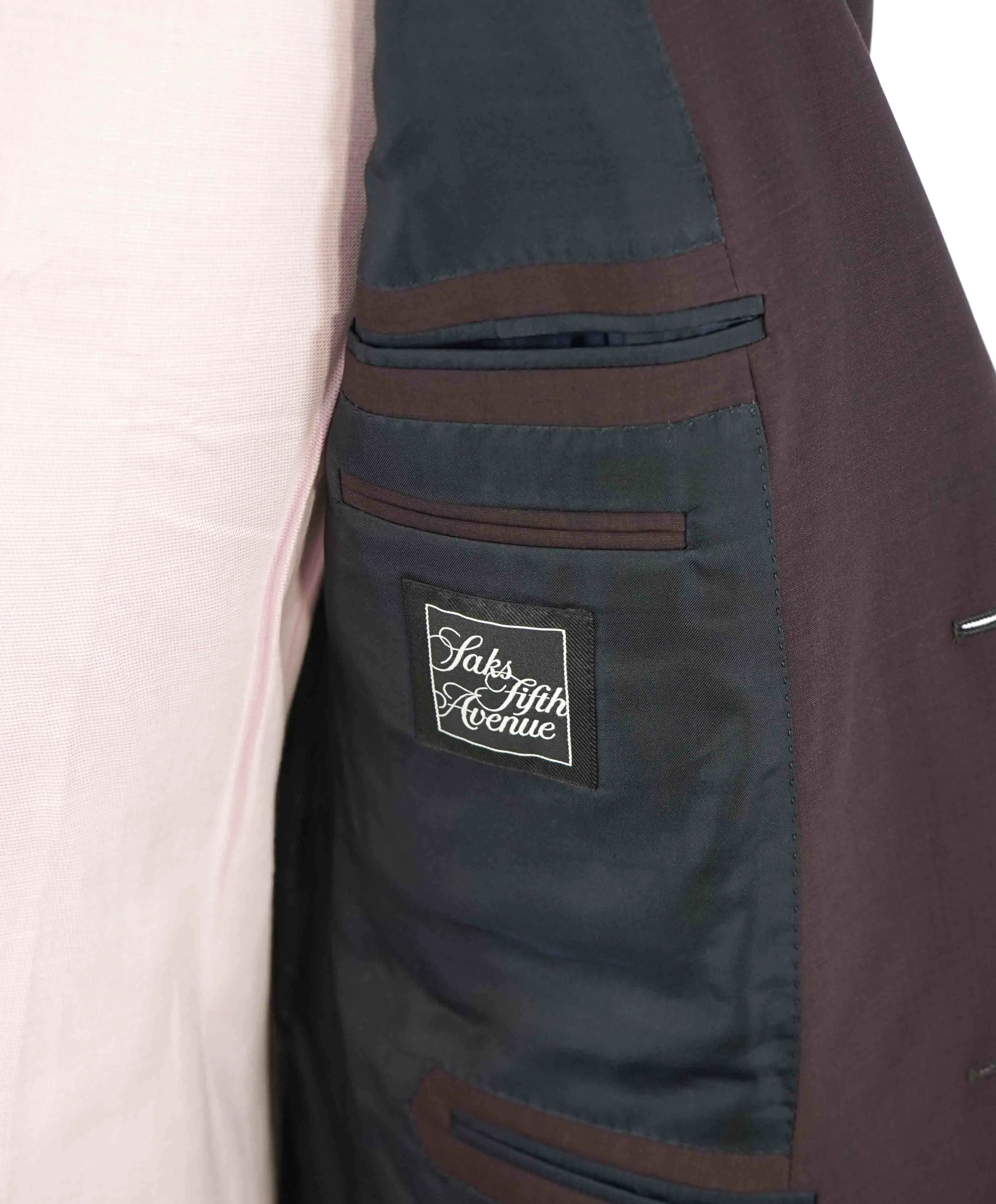 $3,295 ERMENEGILDO ZEGNA -“LEGGERISSIMO" SILK BURGUNDY Red Blazer - 42R 34W