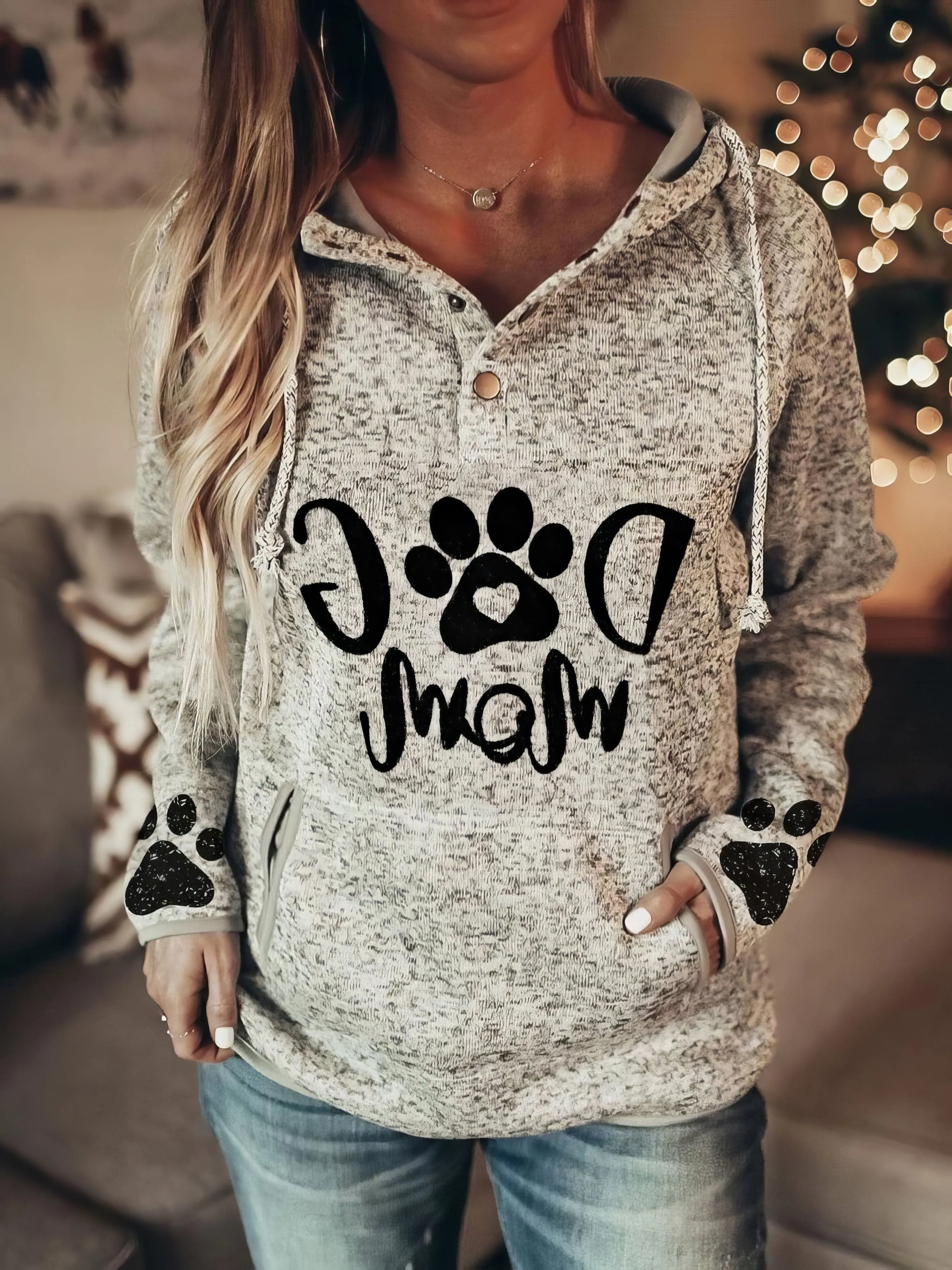 Animal Print Hoodie