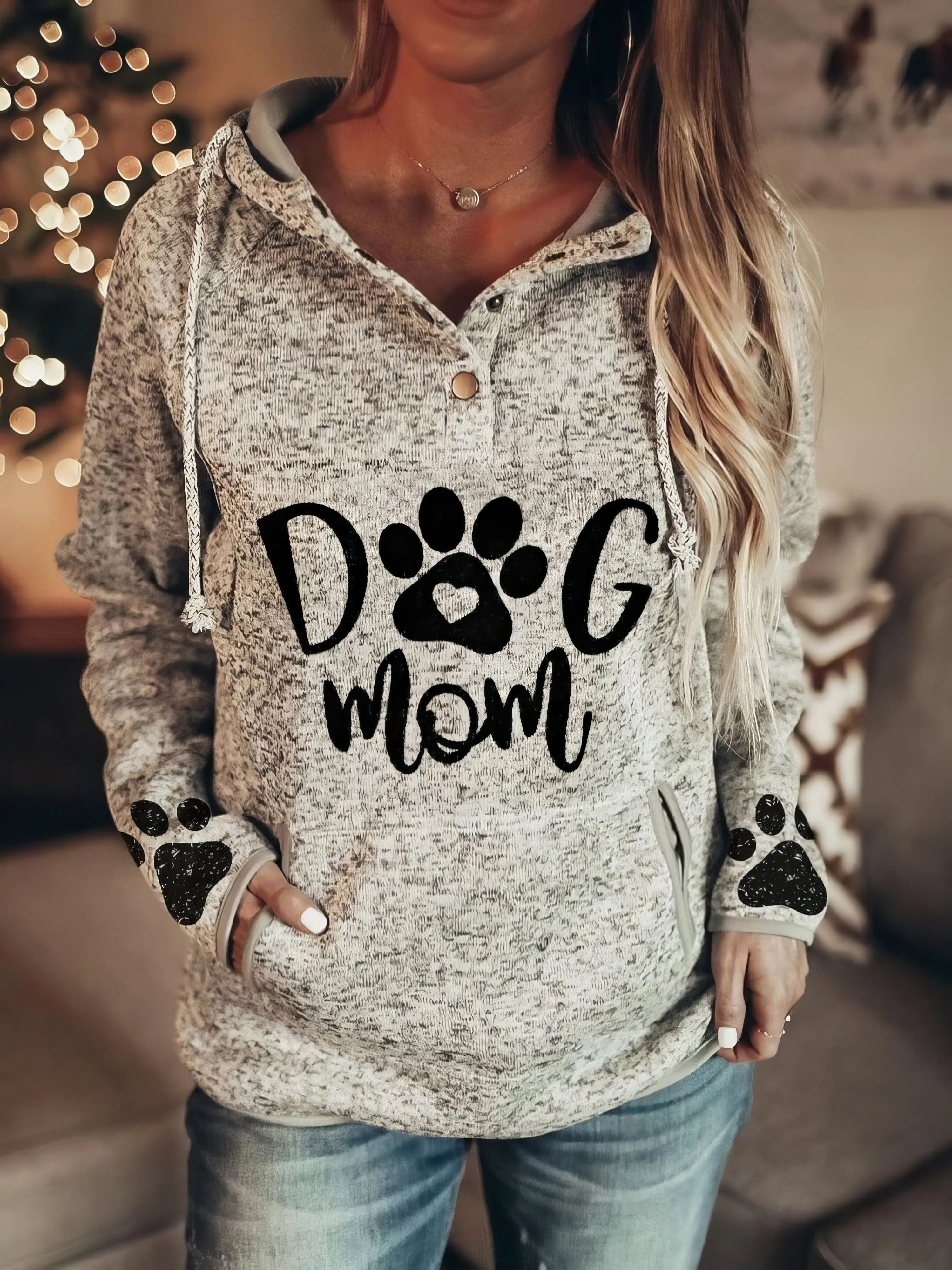 Animal Print Hoodie