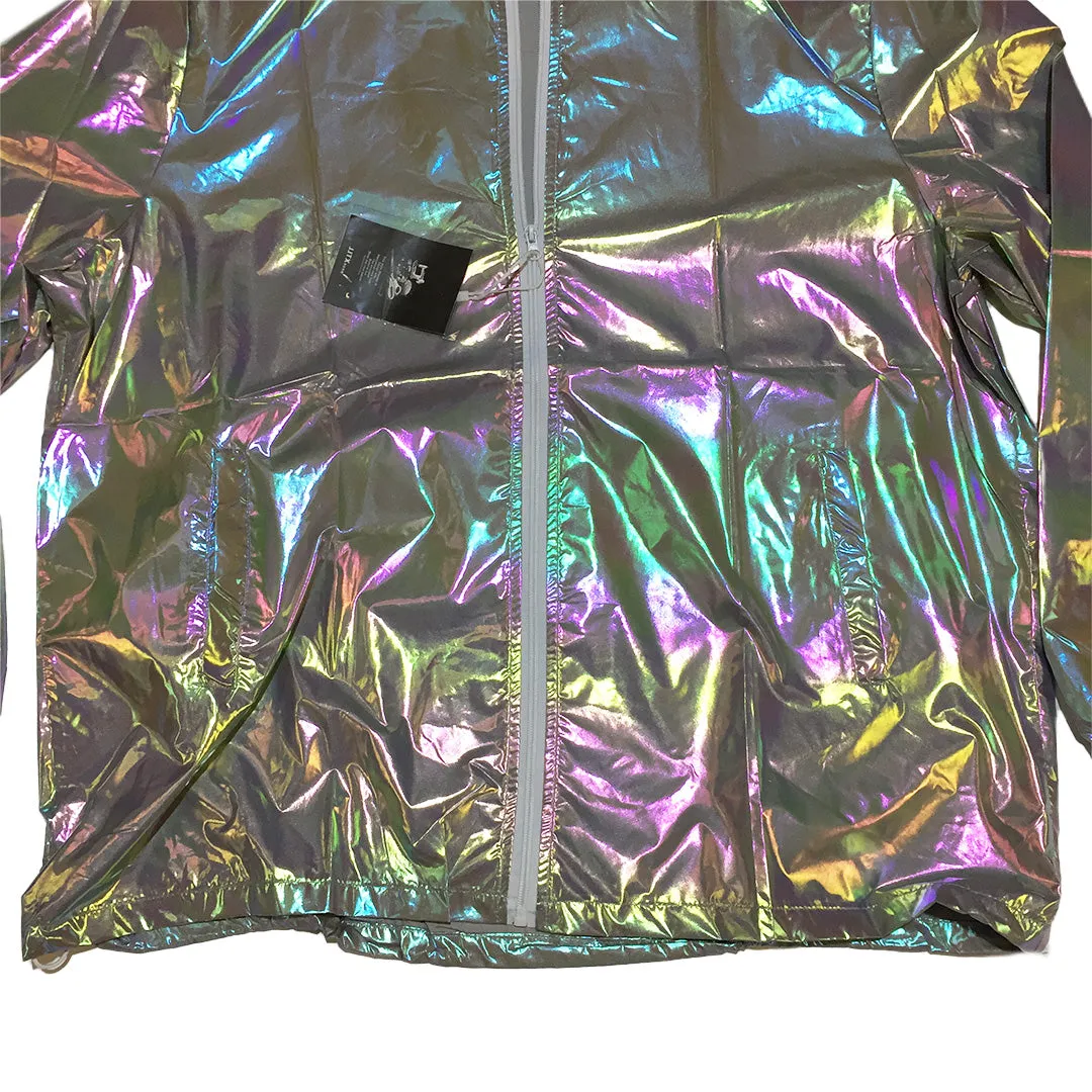 BACK IN STOCK! LAST ONE! Holographic Zip Up Hoodie