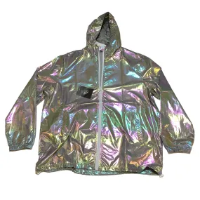 BACK IN STOCK! LAST ONE! Holographic Zip Up Hoodie