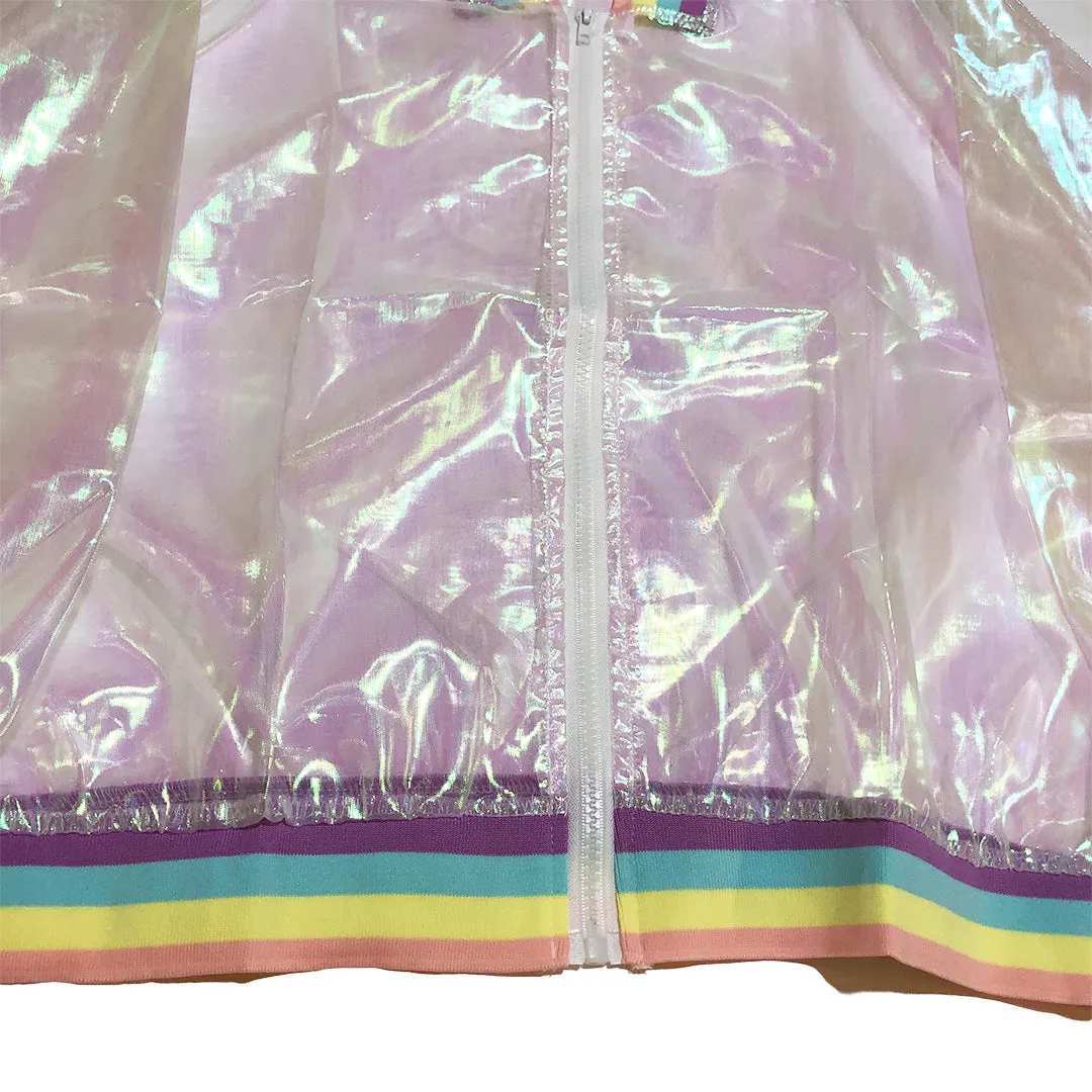 BACK IN STOCK!! Rainbow Holographic Jacket