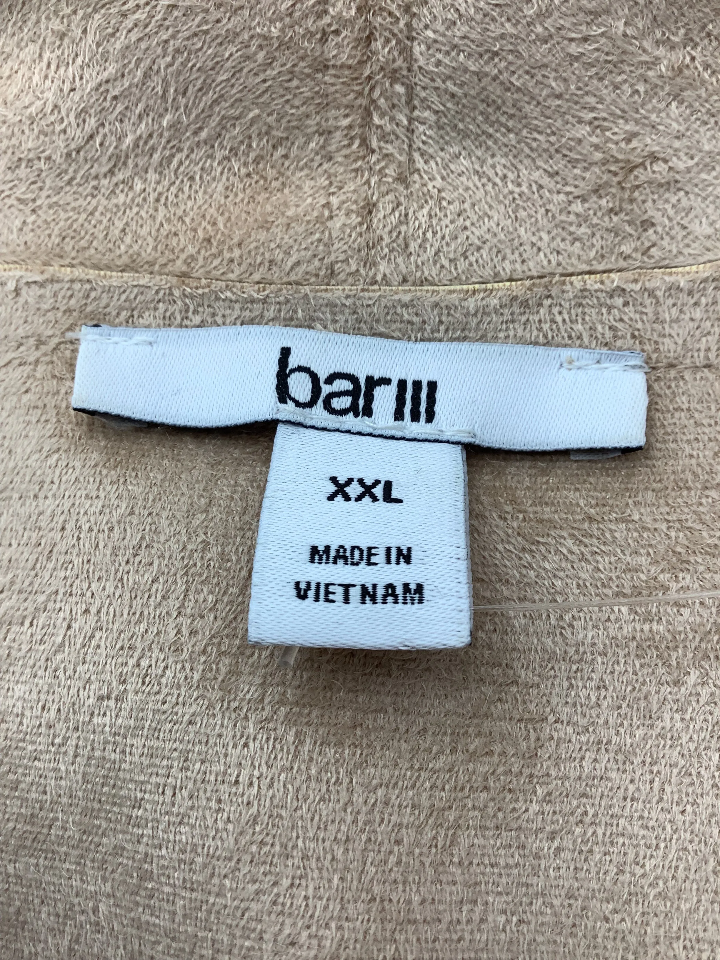 Bar lll Women's Jacket Tan  Size: XXL
