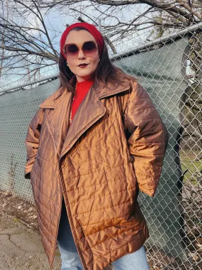 Bronze Quilted Puffy
