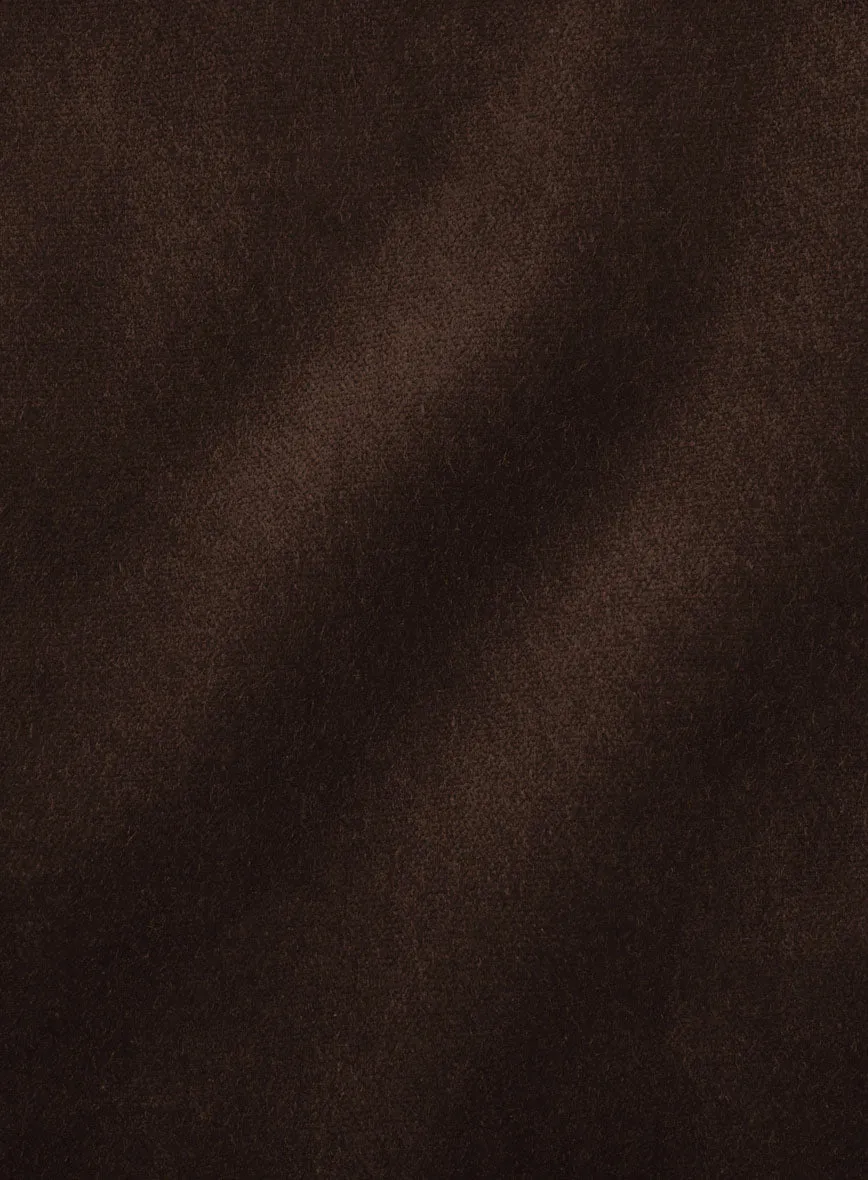 Brown Velvet Tuxedo Jacket