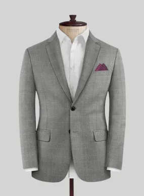 Caccioppoli Sun Dream Spiro Black Wool Silk Jacket