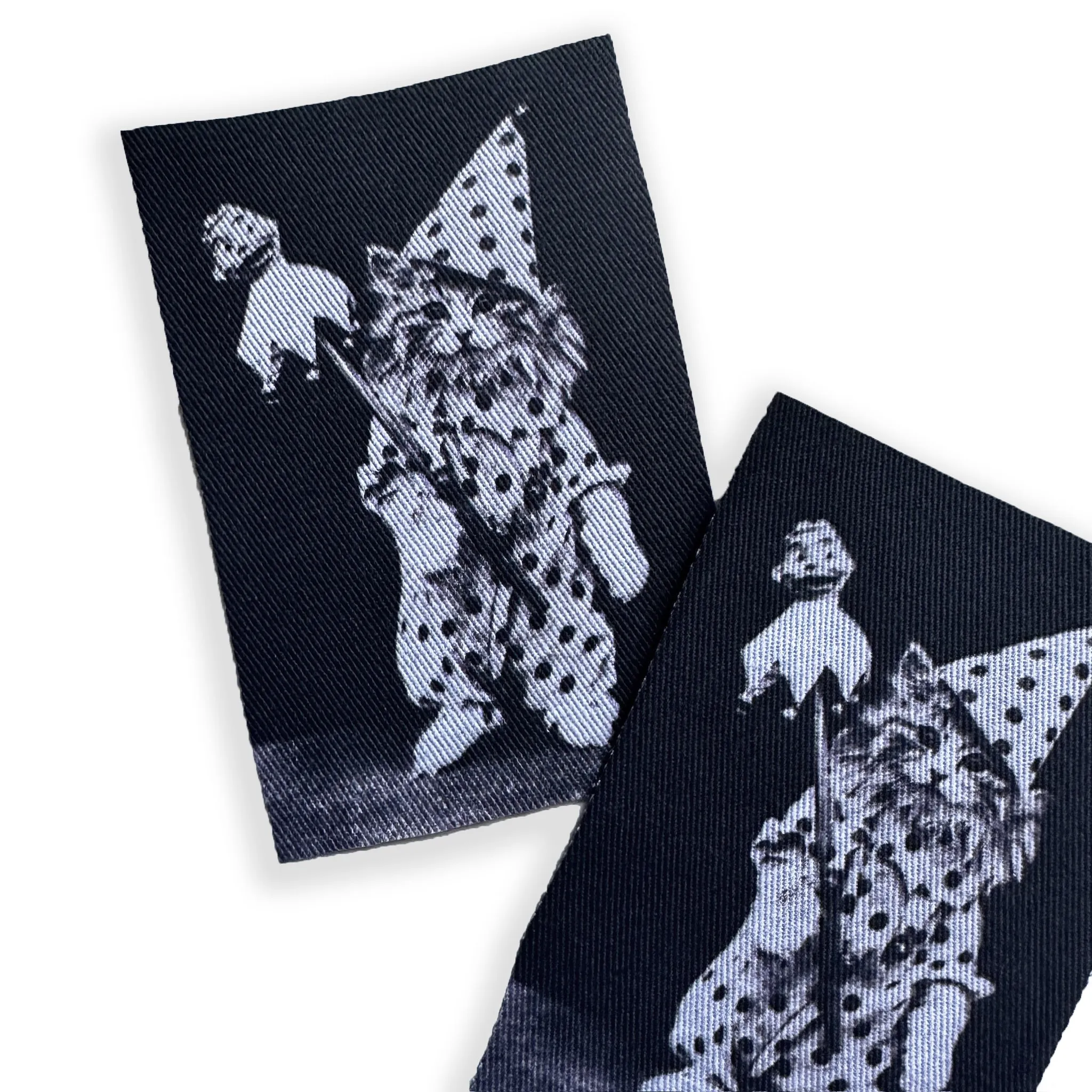 Cat Jester Clown Fabric Sew On Patch