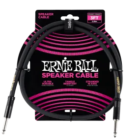 Ernie Ball 3 Straight / Straight Speaker Cable