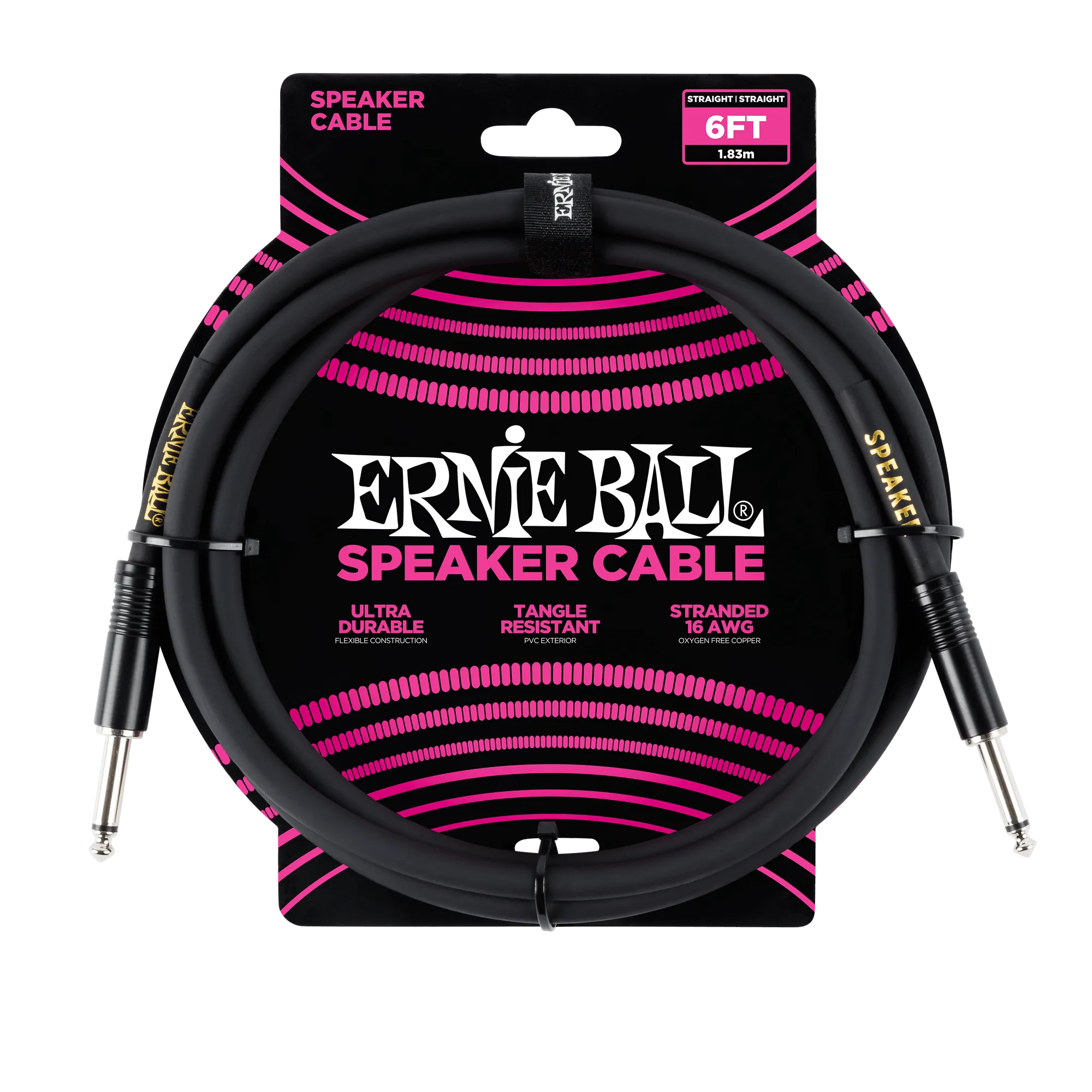Ernie Ball 6 Straight / Straight Speaker Cable