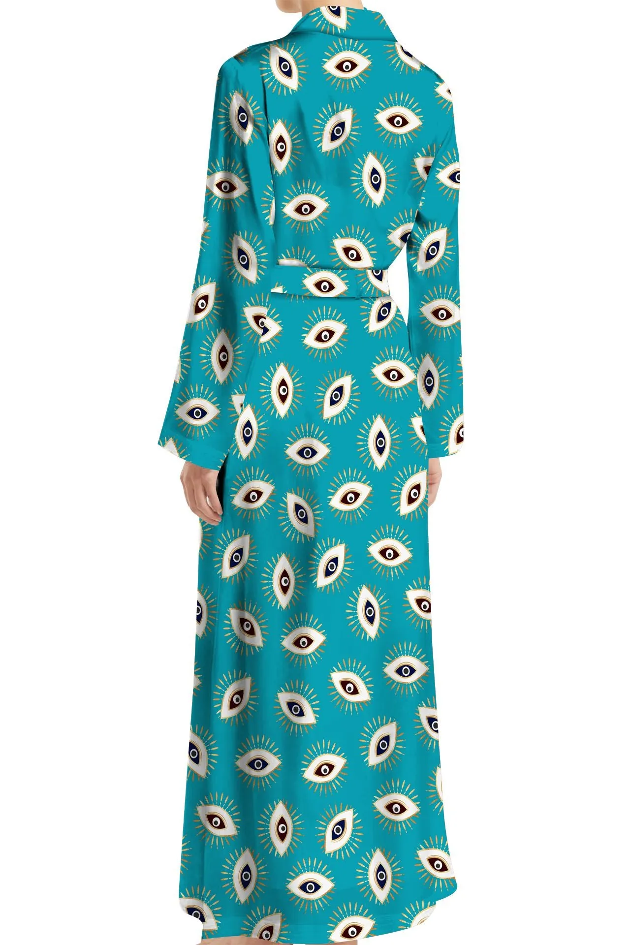 Full Length Wrap Dress