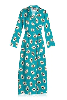 Full Length Wrap Dress