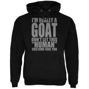 Halloween Human Goat Costume Mens Hoodie