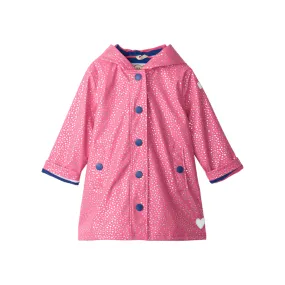 Hatley Glitter Hearts Splash Jacket