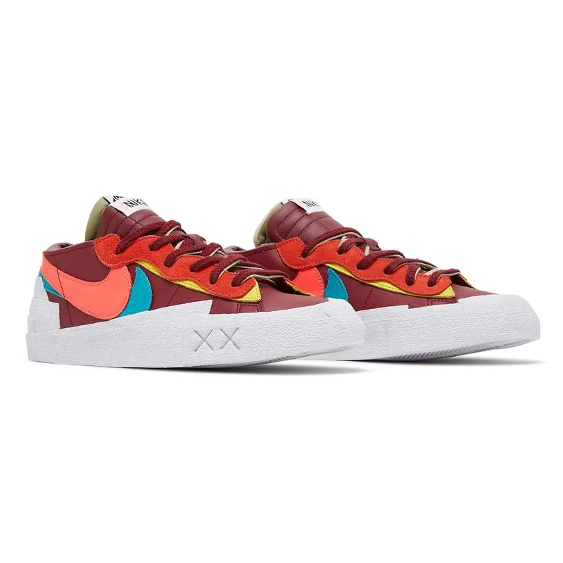 KAWS x sacai x Blazer Low Team Red
