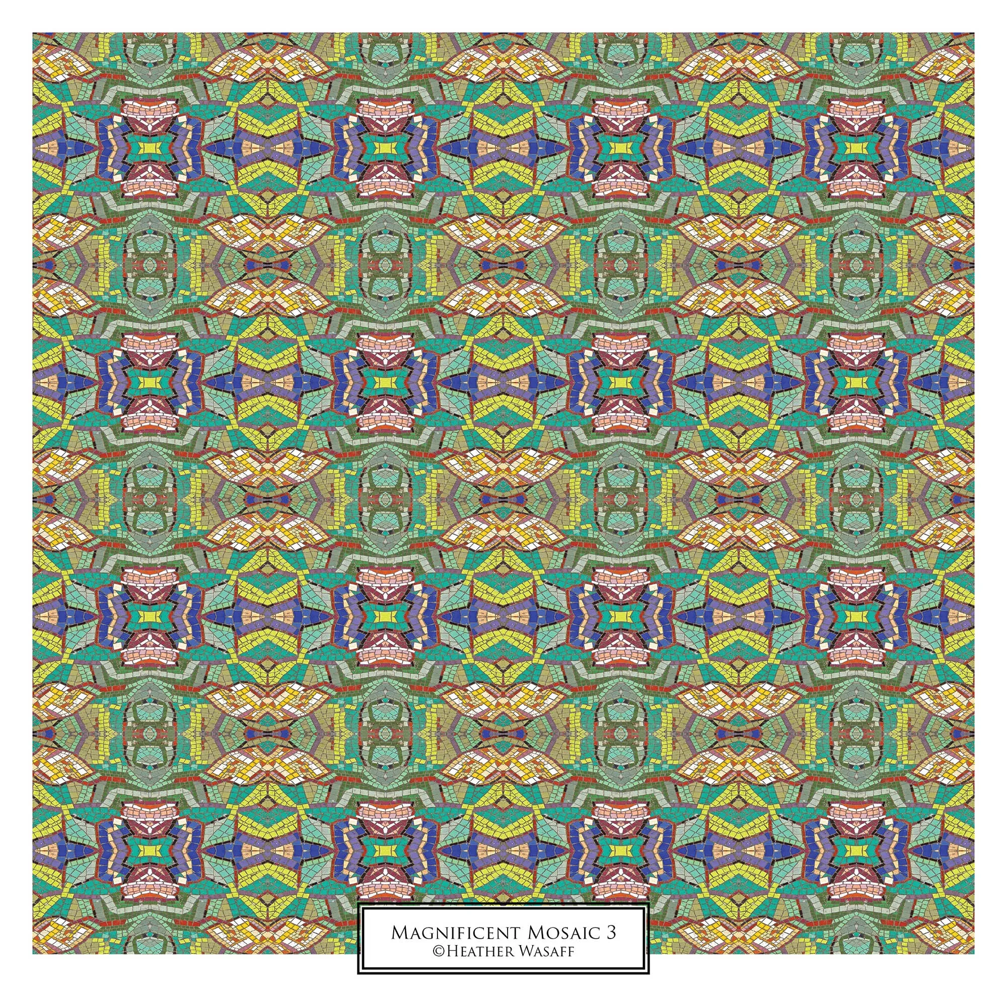 Magnificent Mosaic 3 Wrap Dress