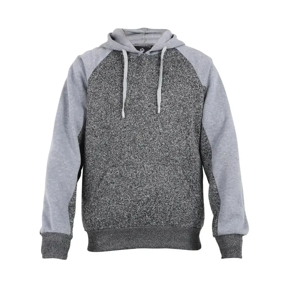 Men’s Color-Block Fleece Pullover Hoodie
