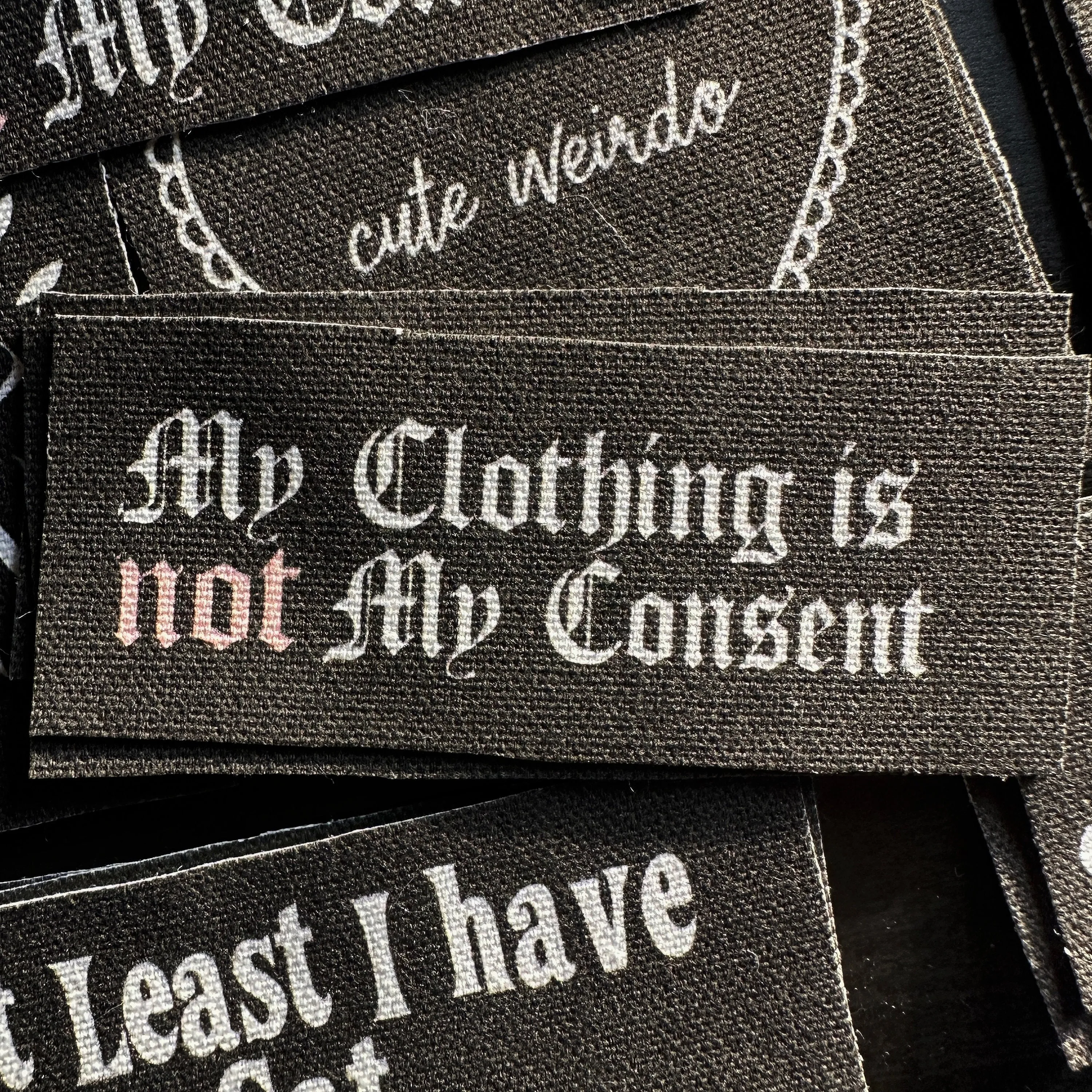 My Consent Sew On Patch
