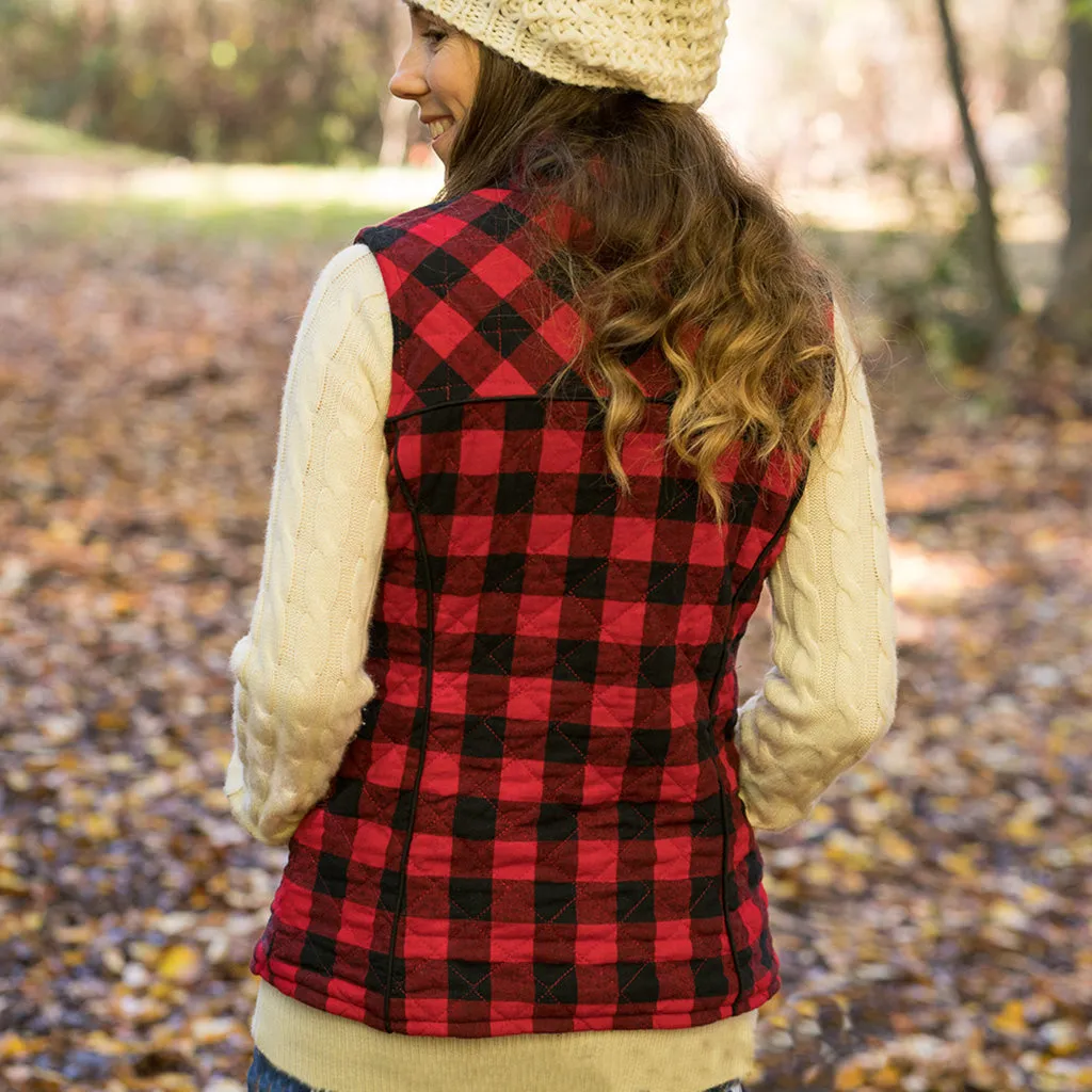 Nestledown Add-on Sewing Pattern for Trailblazer VEST - Adult ~ Zip in Baby-Wearing   Pregnancy Panels