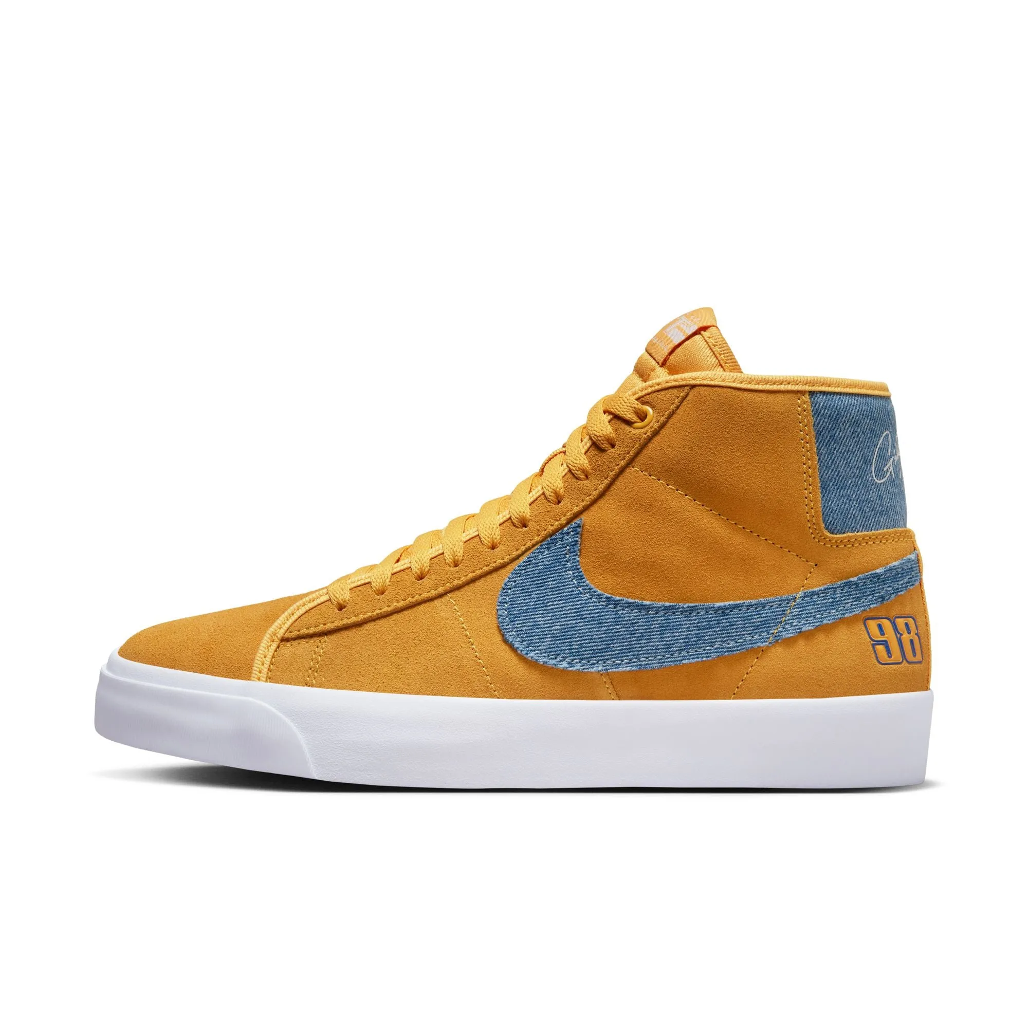 Nike SB Blazer Mid Pro GT-University Gold/Game Royal