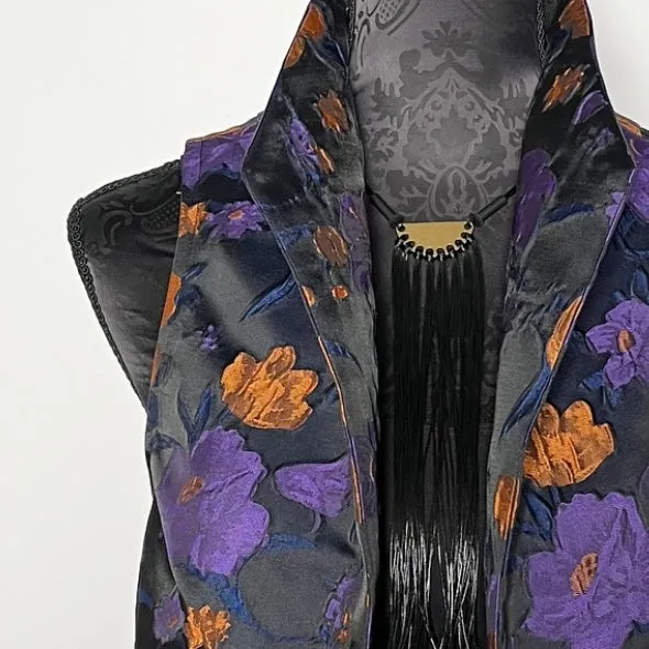 Nikita Vest - One Of A Kind - Purple floral