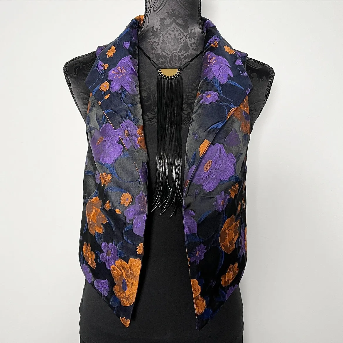 Nikita Vest - One Of A Kind - Purple floral