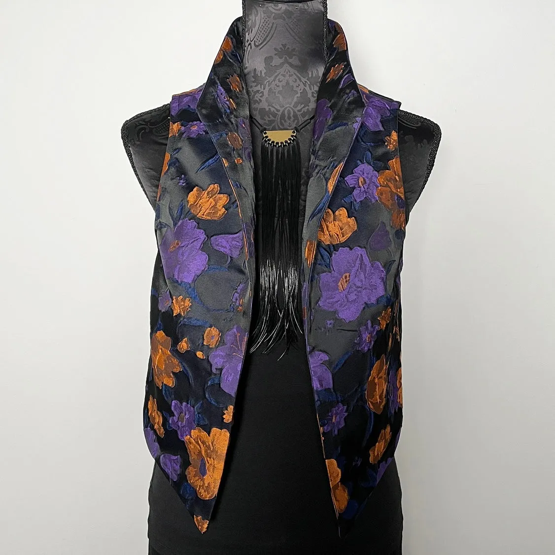 Nikita Vest - One Of A Kind - Purple floral