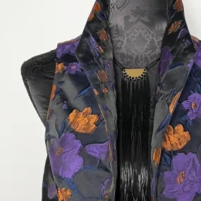 Nikita Vest - One Of A Kind - Purple floral