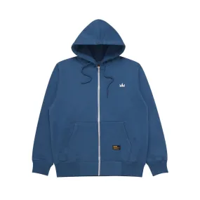 Pullover Zipper Hoodie LOGO CROWN ENSIGN BLUE