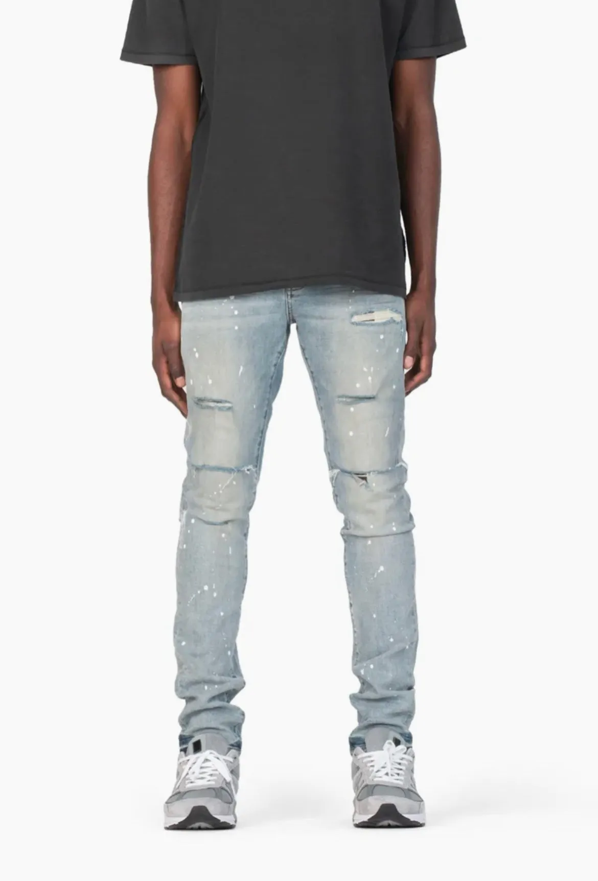 Purple Brand Jeans P001-LIP Light Indigo Paint