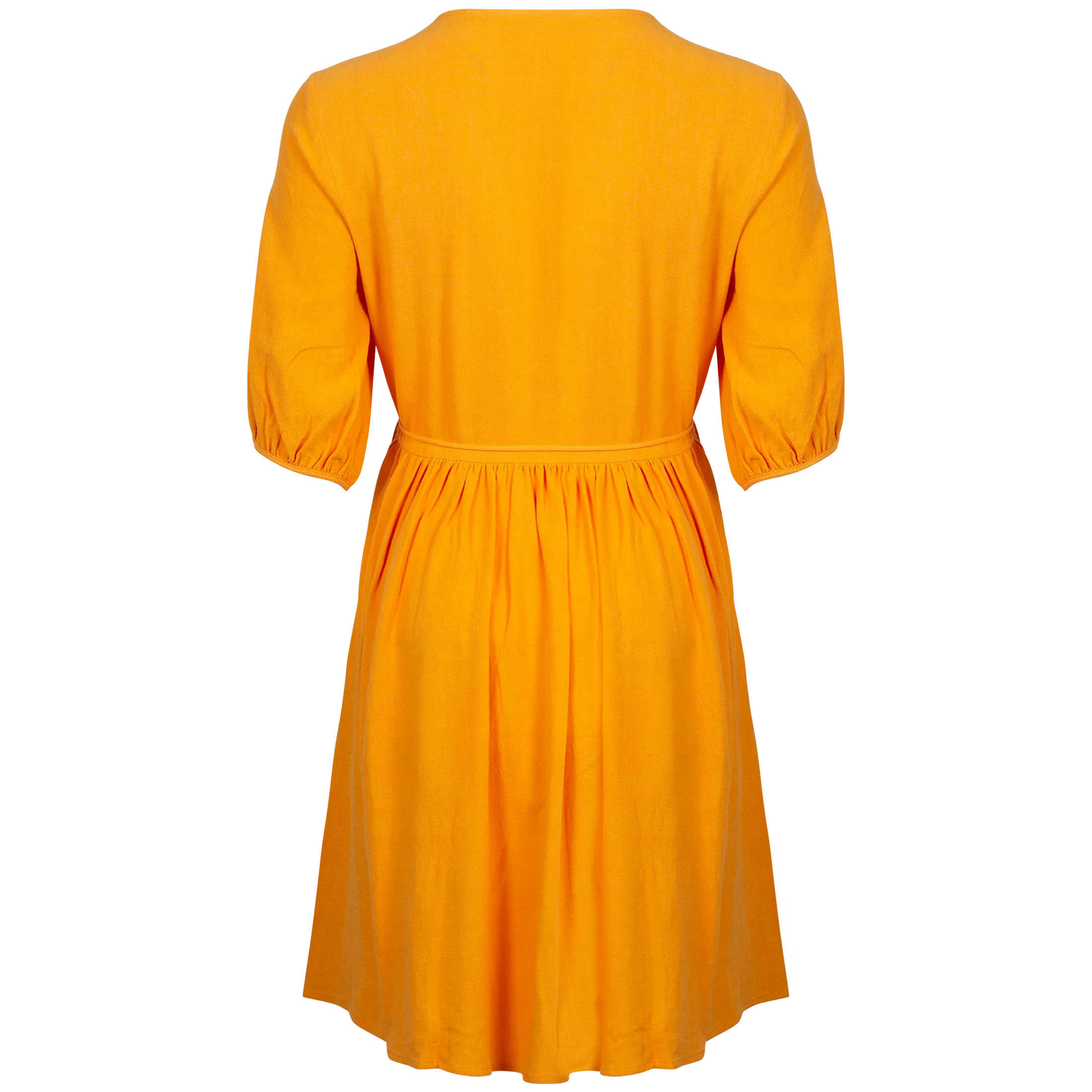 Rami 2/4 Short Wrap Dress - Iceland Poppy