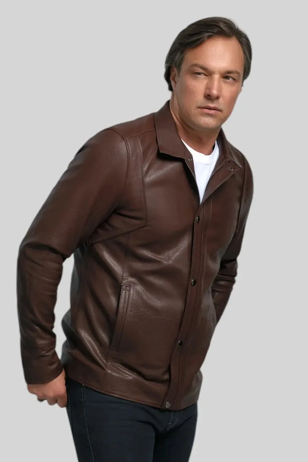 Riccardo Leather Jacket