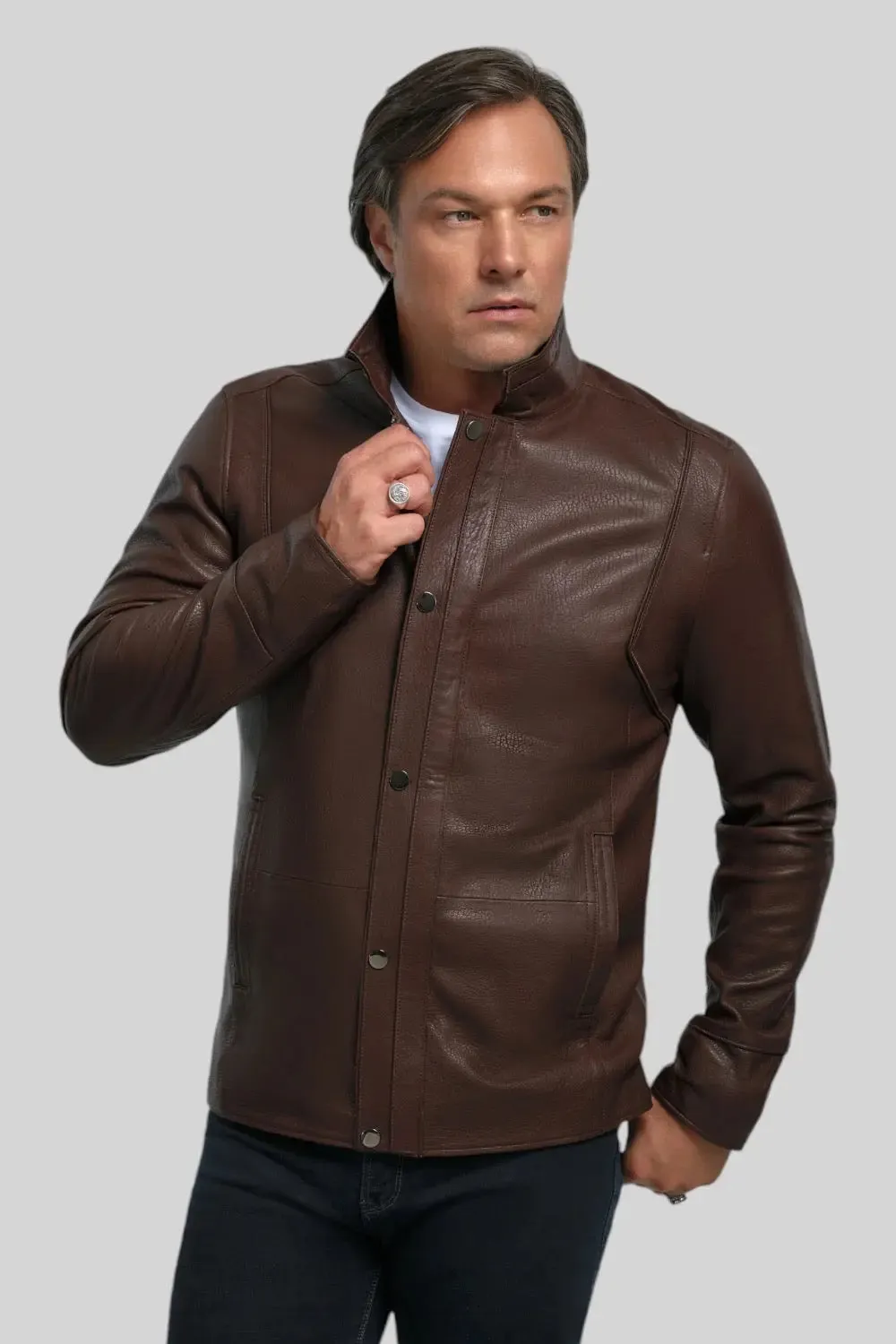 Riccardo Leather Jacket