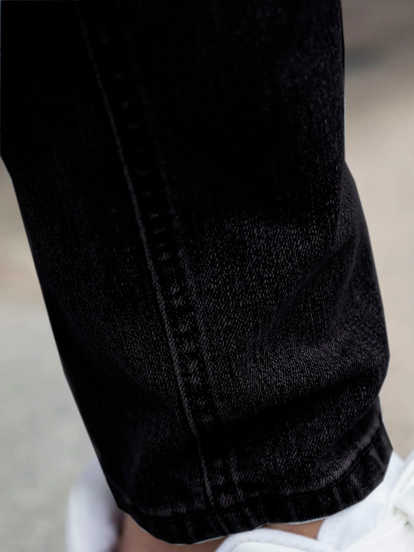 Slant Pocket Cat Scratch Jeans