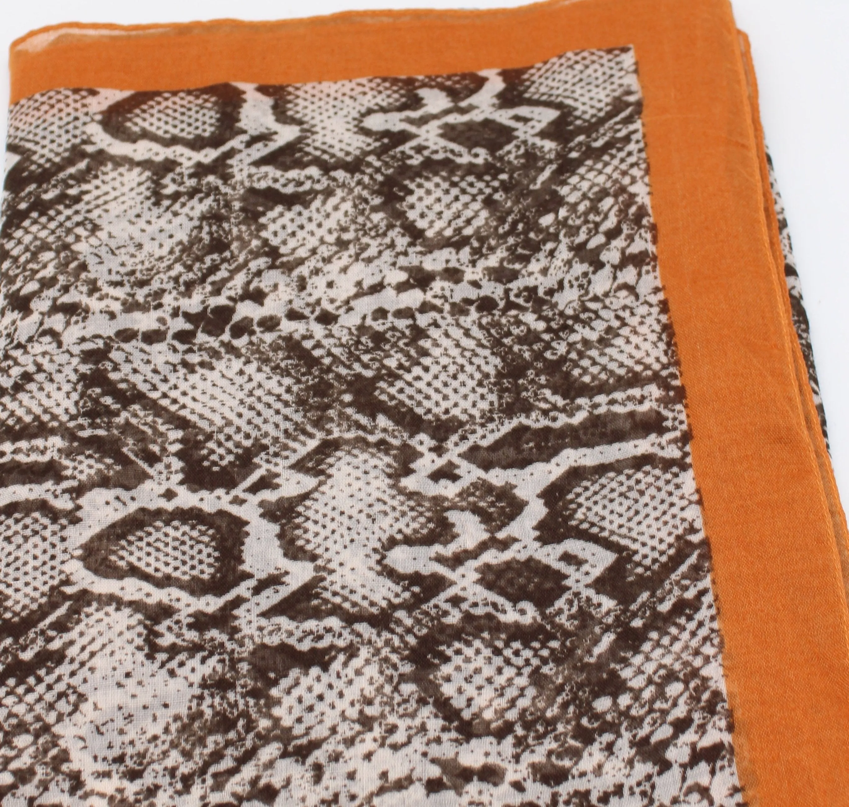 Snake Print Scarf Wrap