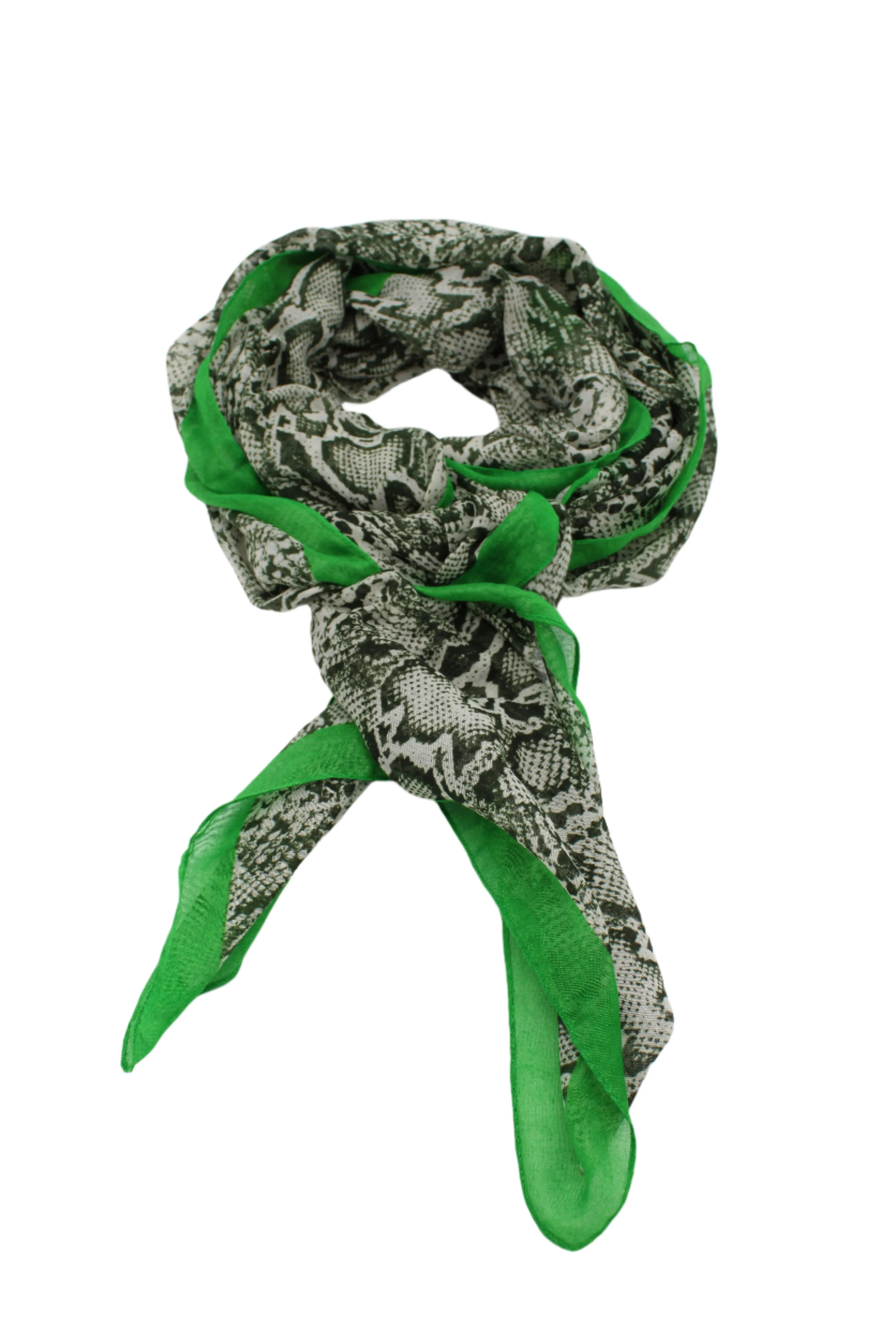 Snake Print Scarf Wrap