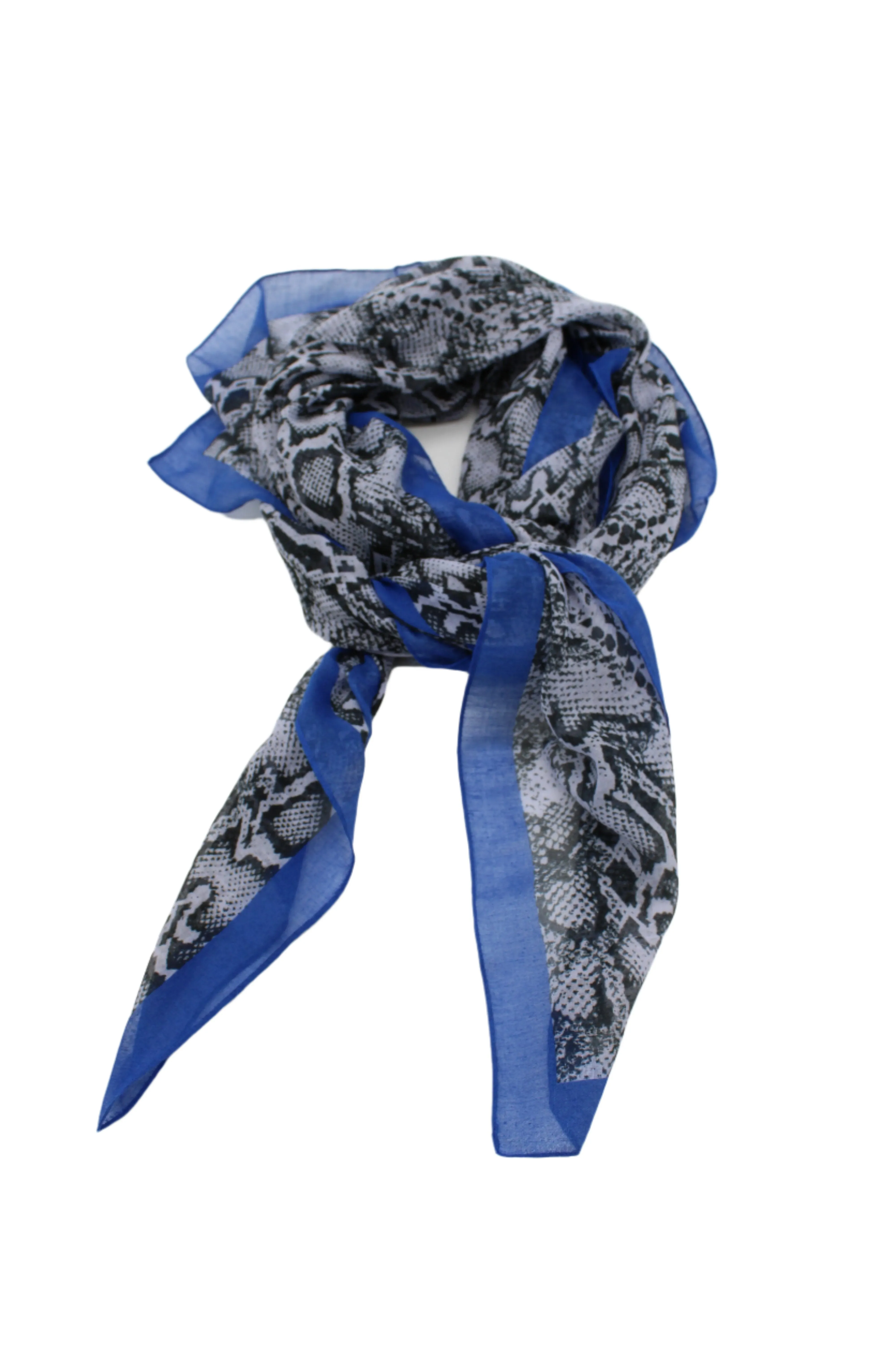 Snake Print Scarf Wrap