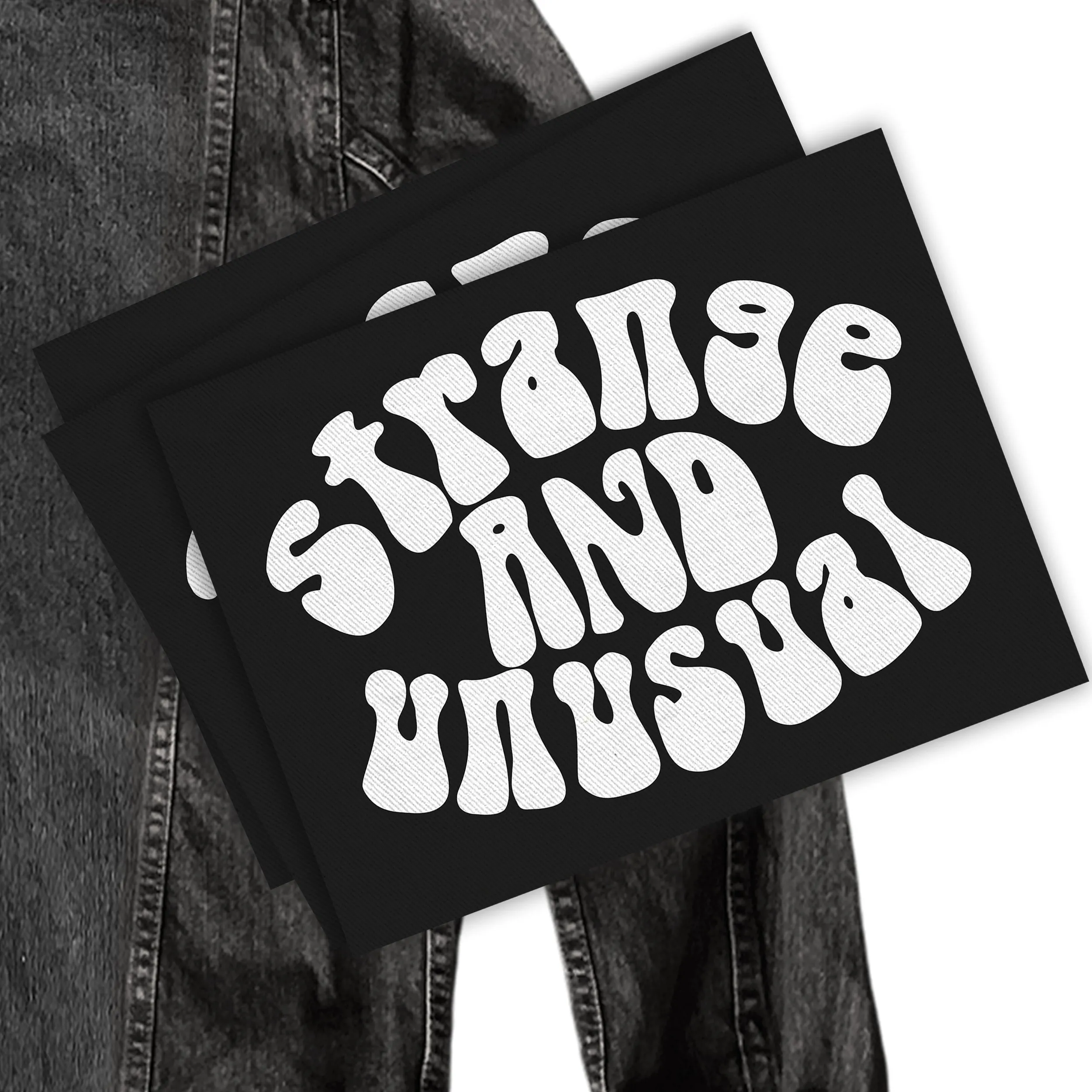 Strange & Unusual Large Jacket Patch