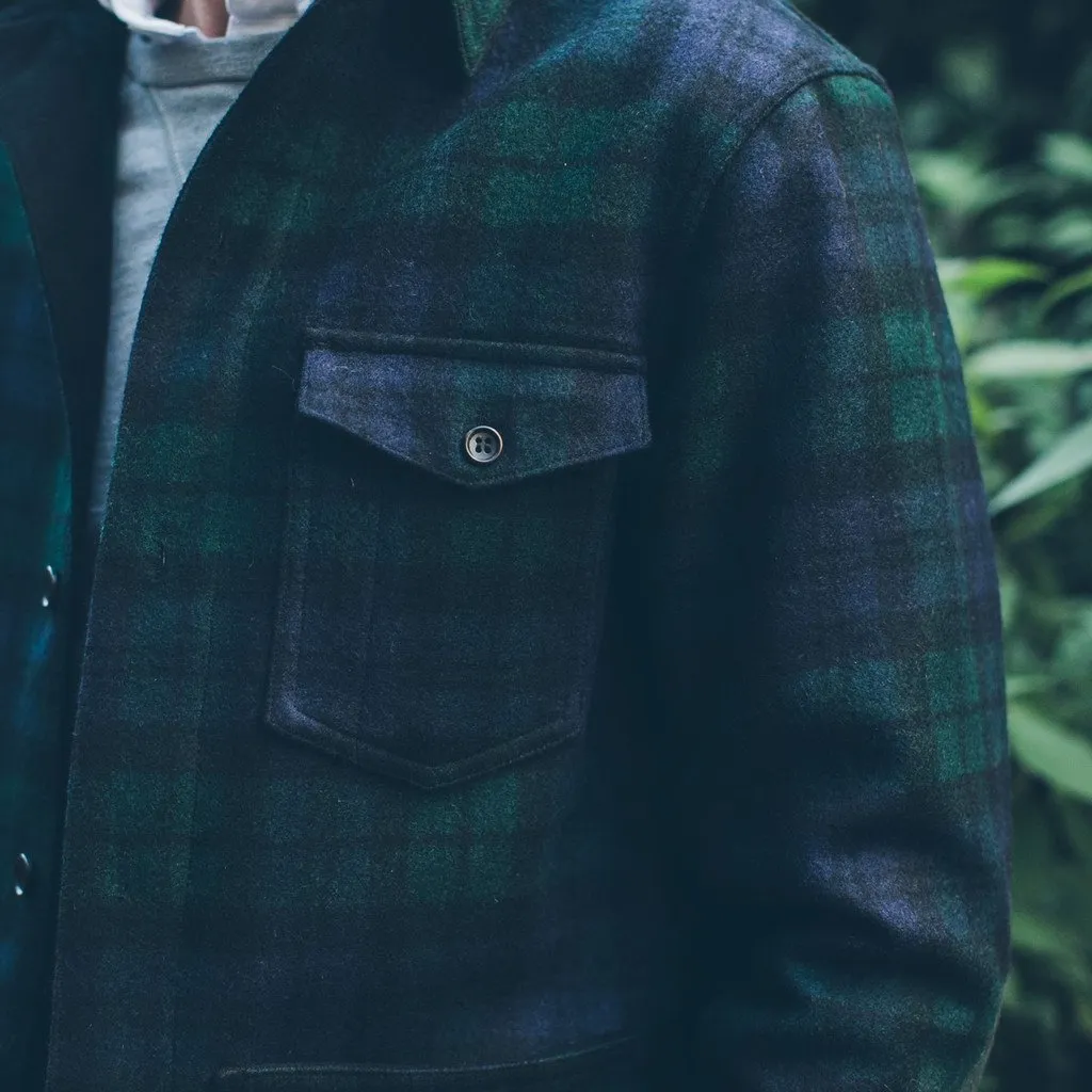 The Project Jacket in Blackwatch Pendleton Wool