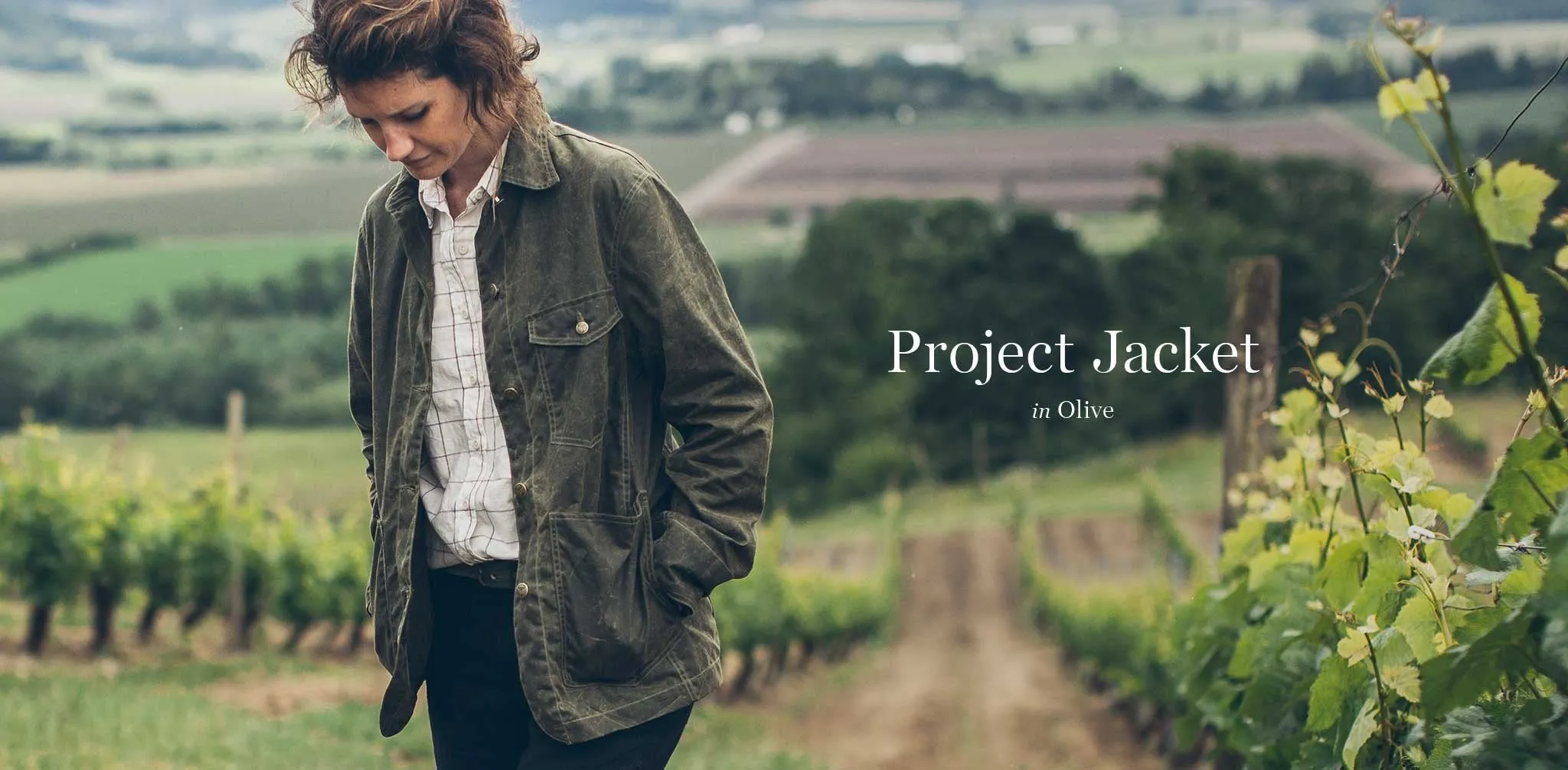The Project Jacket in Olive