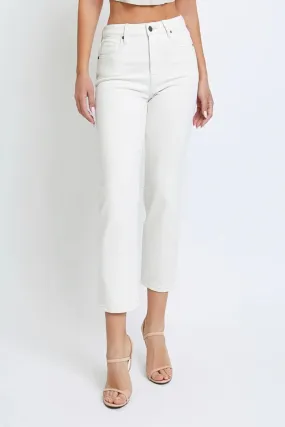 Tracey High Rise Crop Straight