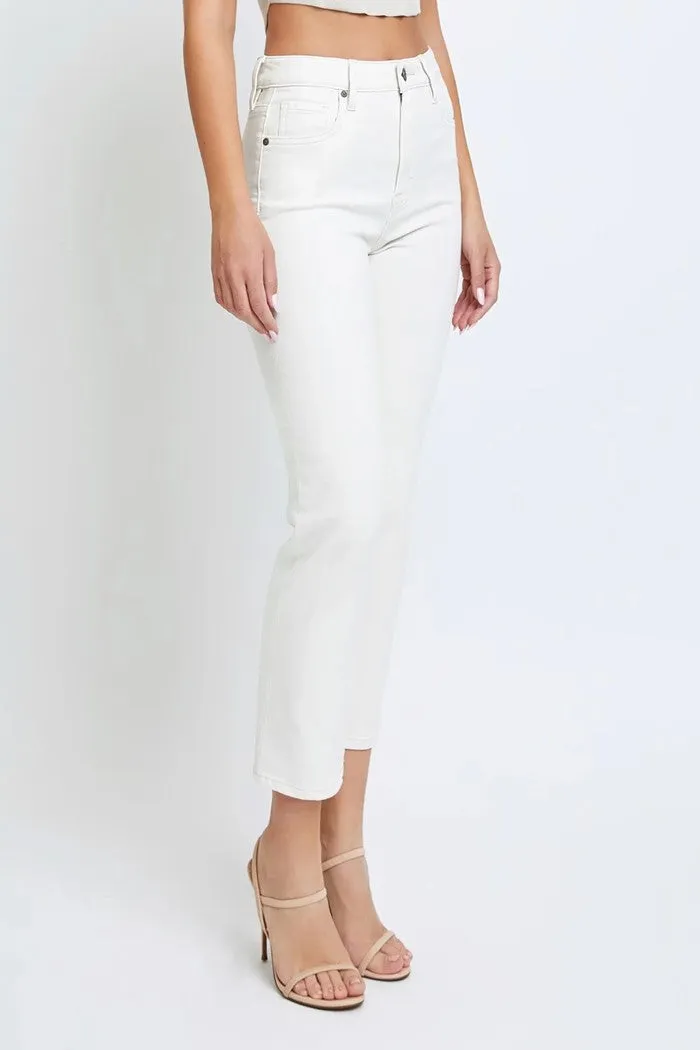 Tracey High Rise Crop Straight