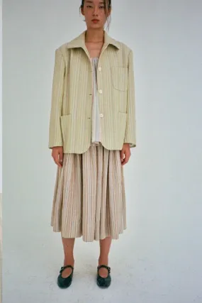 Unisecon - Nicole Jacket: Green and Yellow