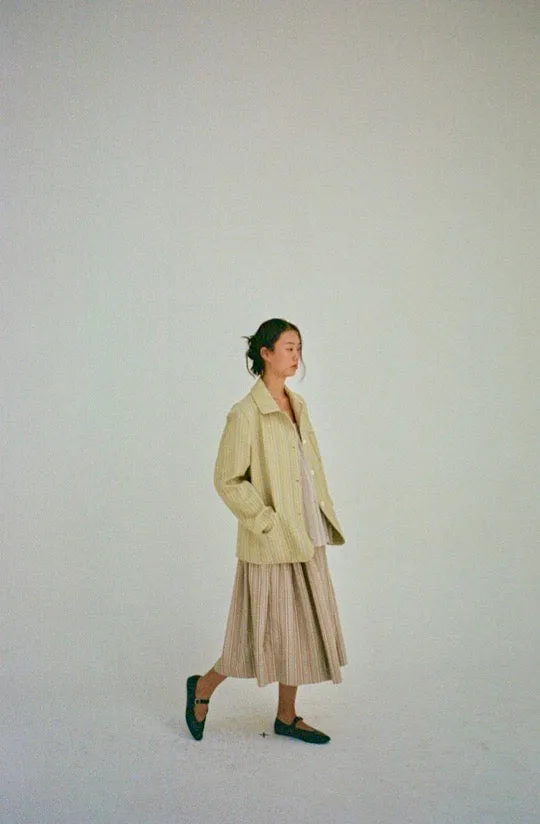Unisecon - Nicole Jacket: Green and Yellow