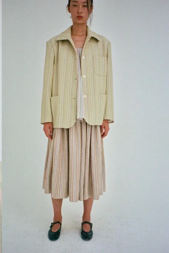 Unisecon - Nicole Jacket: Green and Yellow