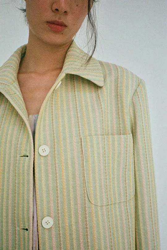 Unisecon - Nicole Jacket: Green and Yellow