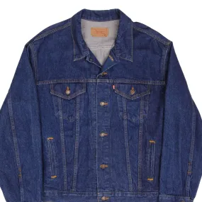 VINTAGE LEVIS TYPE 3 DENIM JACKET 4 POCKETS 1980S SIZE 50 MADE IN USA