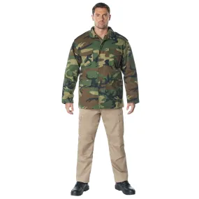 Vintage M-65 Field Jacket-WOODLAND CAMO